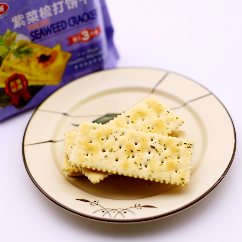 四洲 紫菜苏打饼干