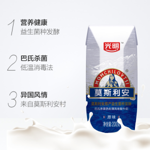 光明穆斯利安常温酸奶200g*24