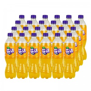芬达 瓶装 500ml 橙子味